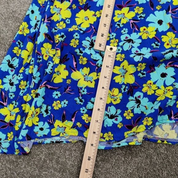 Park Moda Women's Vibrant Floral Maxi Dress, One Size Cotton NEW - Picture 10 of 13